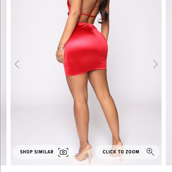 Fashion Nova | Dresses | Flirtini Satin 